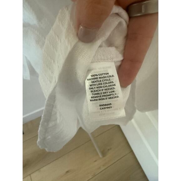 Caslon Button Down Shirt White Size XL - Picture 5 of 10